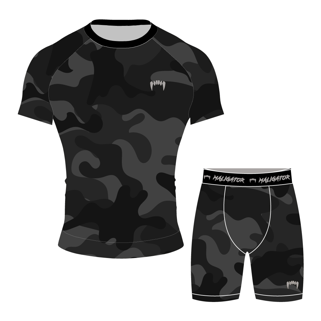 Camouflage Rash Guard Design