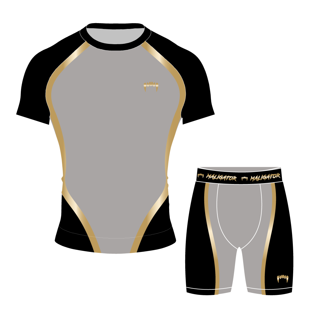 Rash Guard Design Black/Gold