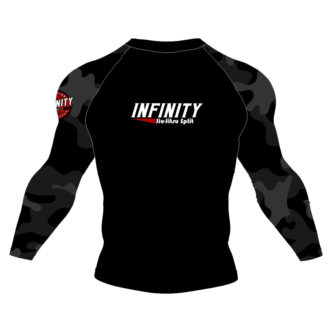 Infinity Rash Guard MMA Shorts Design