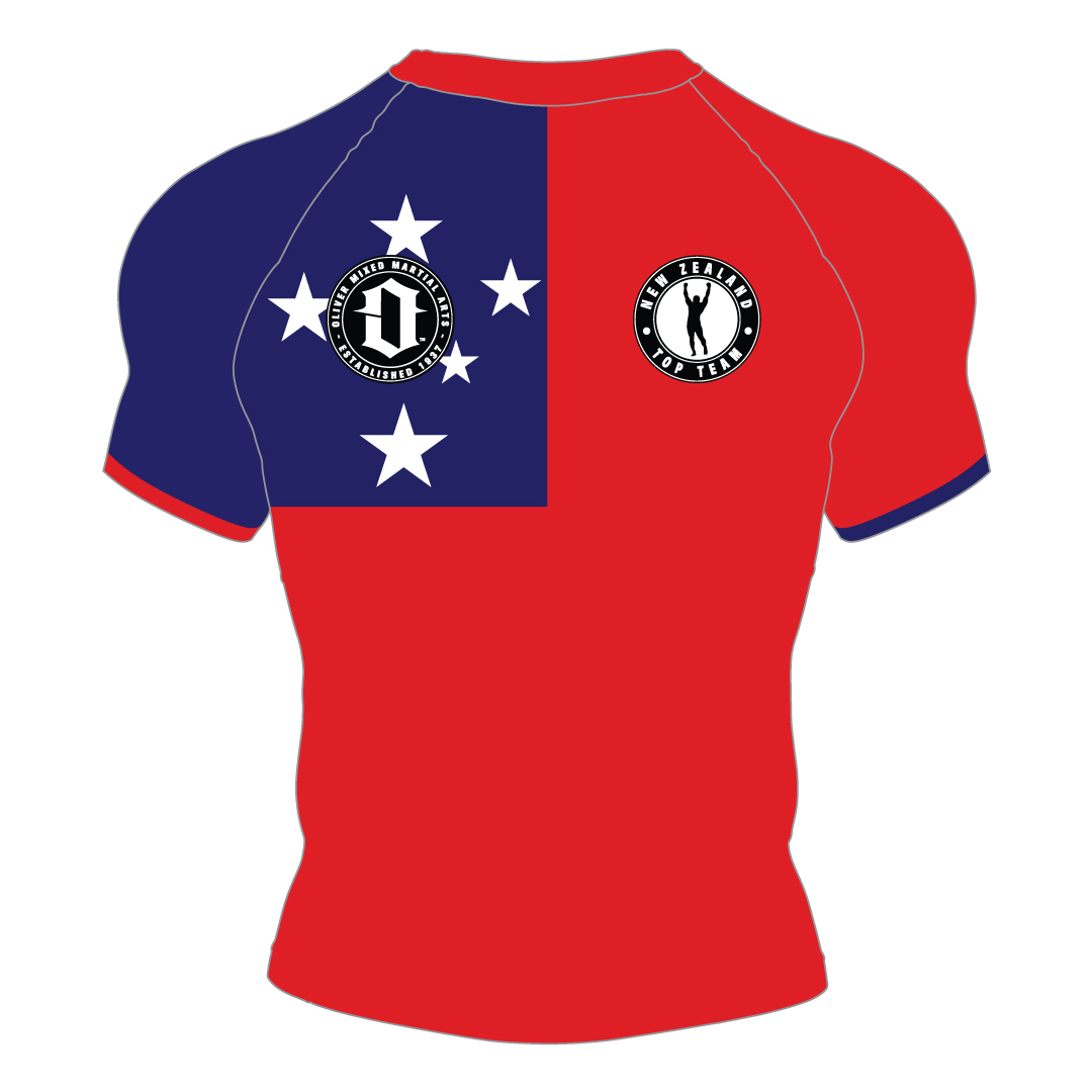 Oliver Mixed Martial Arts Rash Guard Design