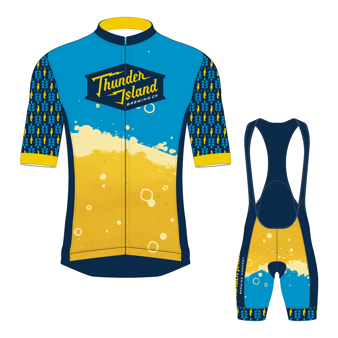 Thunder Island Cycling Jersey Design