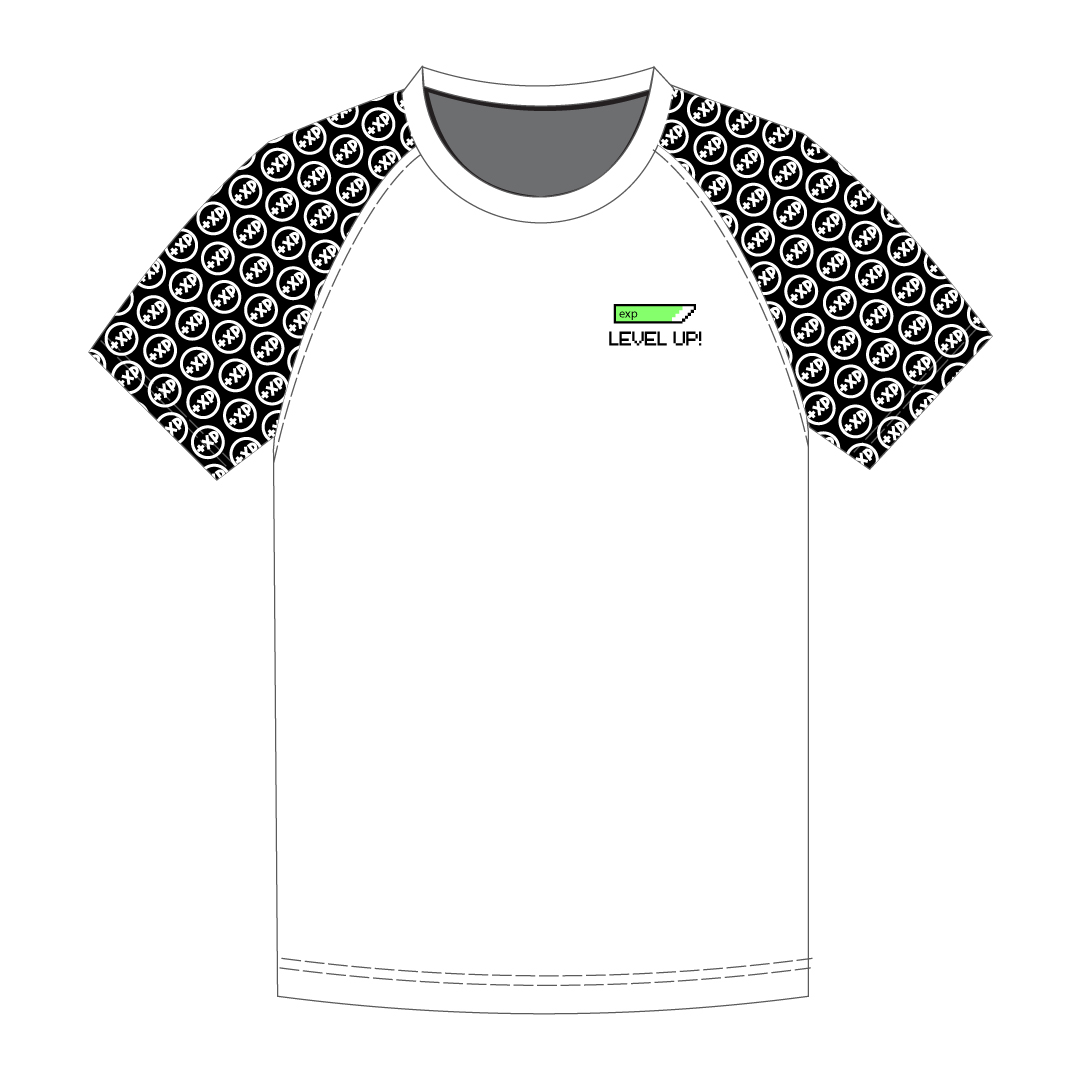 Xp Lavel Up Rash Guard Design