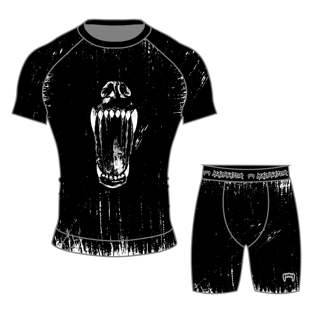 Wolf Wild Custom Rash Guard Design
