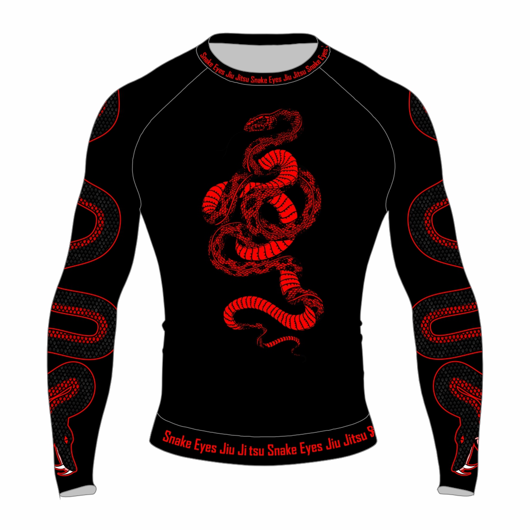 Snake Eyes Jiu Jitsu Rash Guard