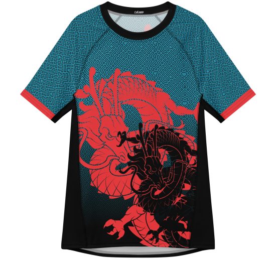 All-over print men’s rash guard