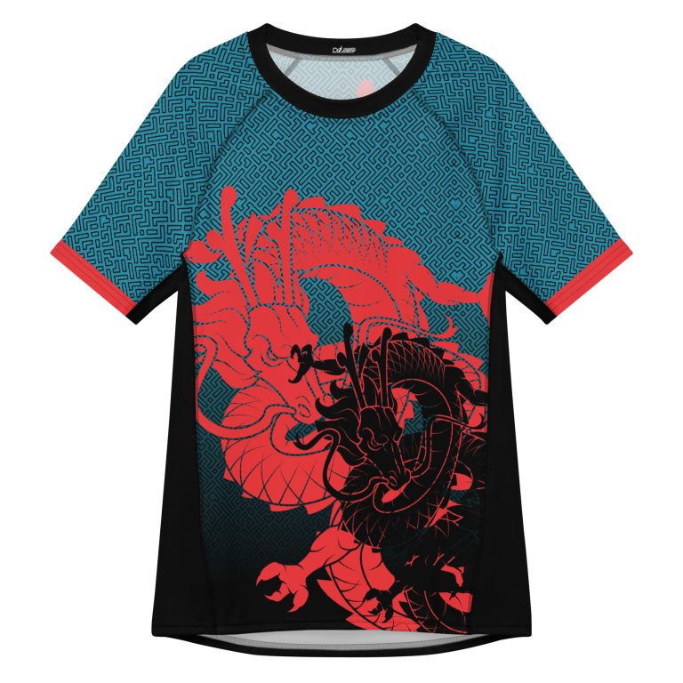 All-over print men’s rash guard