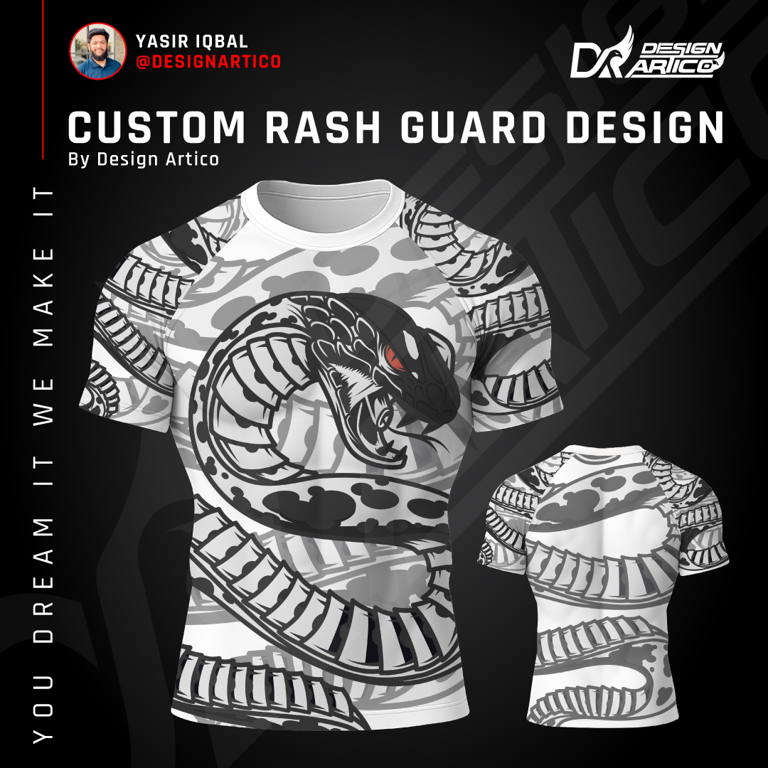 Venom Snake Sportswear Design – Sublimation Ready